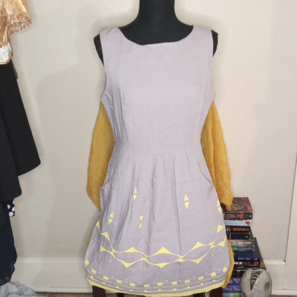 Esley Pleated Sundress Sleeveless Casual